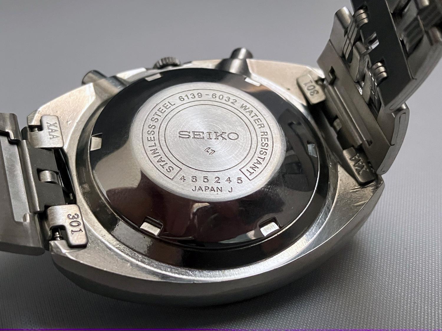 Seiko 6139-6032 '5 Sports Speed Timer' - English/arabic - Fully