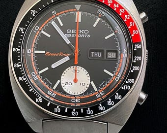 Seiko 6139-6032 '5 Sports Speed Timer' - English/arabic - Fully