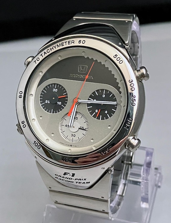 Seiko 7A28-7160 Honda F1 Racing Team Watch - Rare 1988 Model