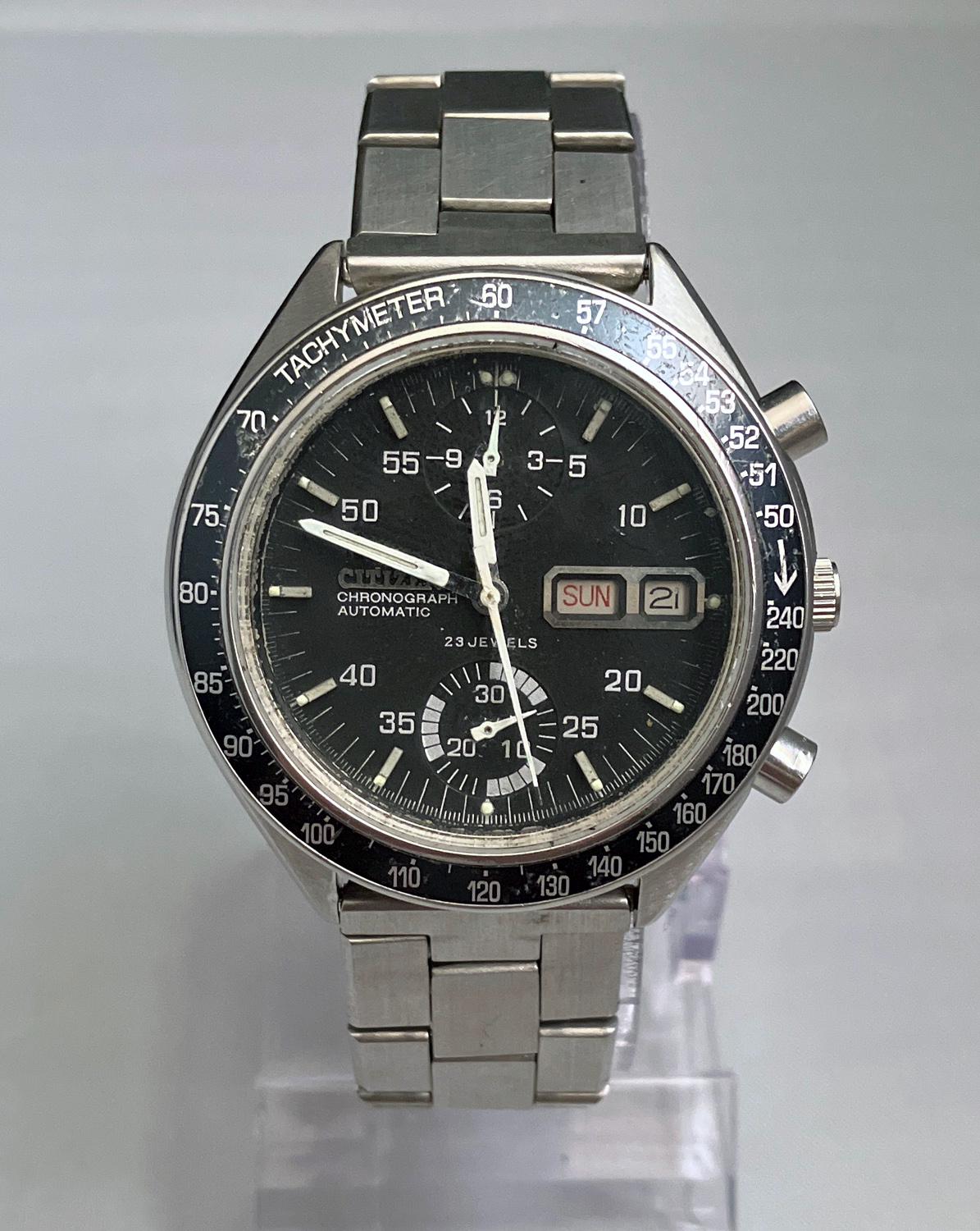 Vintage Citizen 67-9313 (speedy) Flyback Chronograph Cal. 8110A