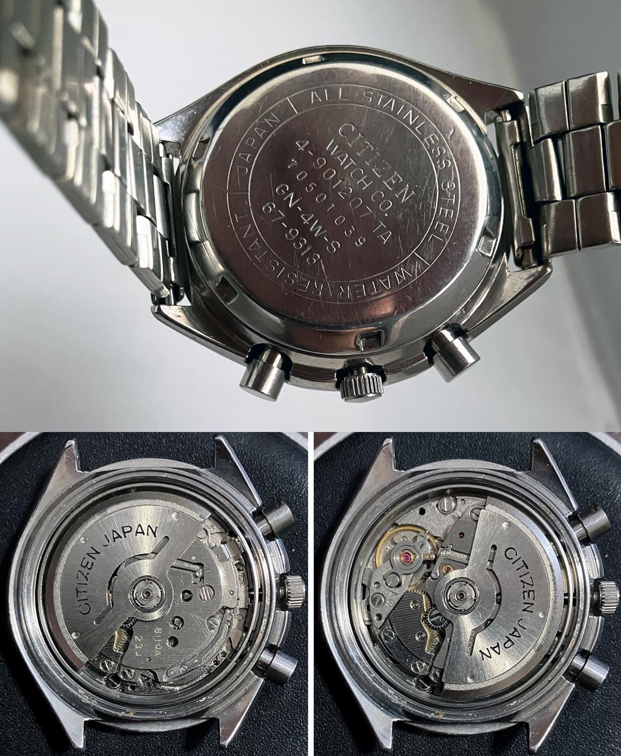 Vintage Citizen 67-9313 (speedy) Flyback Chronograph Cal. 8110A