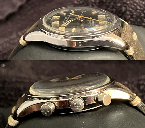 Vintage Citizen Recordmaster 4-570014Y Flyback Chronograph