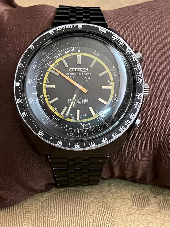 希少なシチズン レコードマスター カスタム V2 4-570057 TA パラ