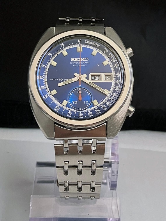 Rare Seiko 6139-6010 'bruce Lee' Chronograph Automatic 1970 6139A Rare Seiko 6139-6010 'bruce Lee' Chronograph Automatic 1970 6139A