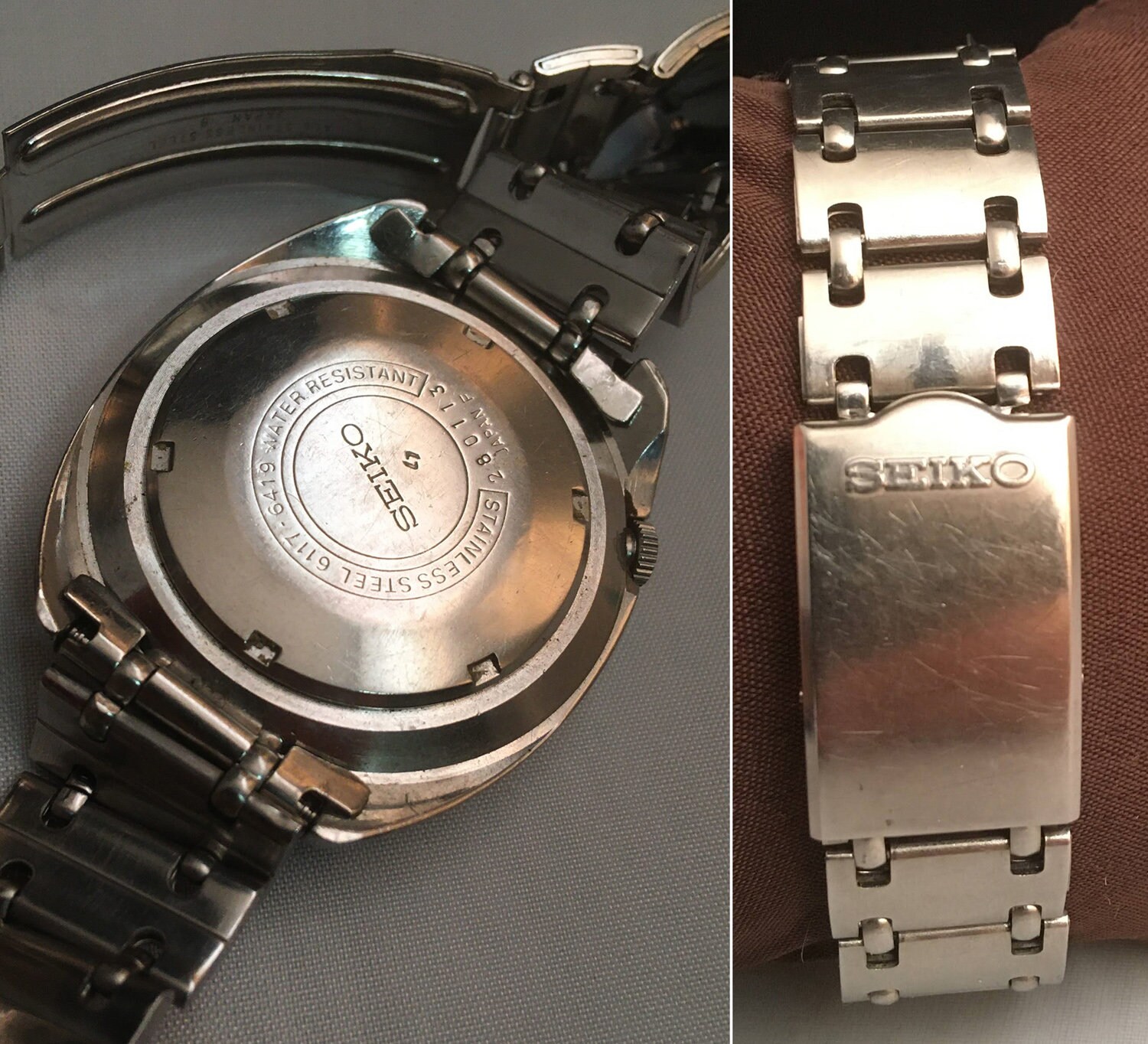 Vintage SEIKO 6117-6419 Navigator Timer Automatic GMT Watch - Etsy Australia