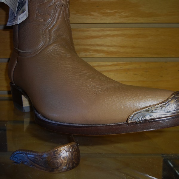 Cowboy Boot Tips/Toe Plates for Pointy Toed Boots (J toe) One Pair (2)