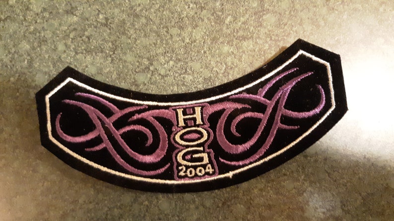 Harley Davidson Owners Group 2004 Rocker Patch