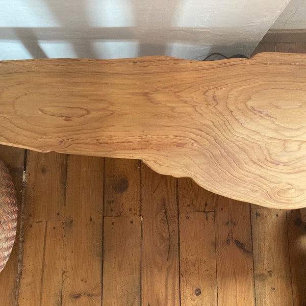 Table basse douglas bambou