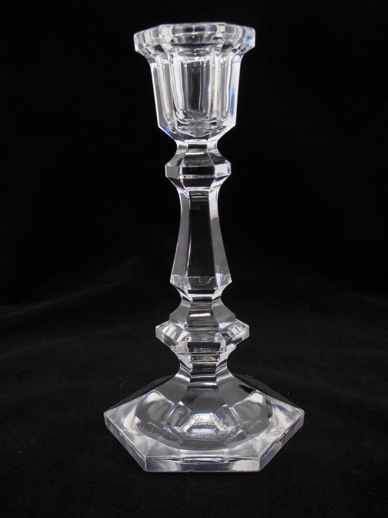 The Toscany Collection Over 24 Lead Crystal Candlestick Etsy
