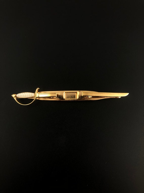 Vintage Swank Sword Tie Bar - Argonne Hall, LLC