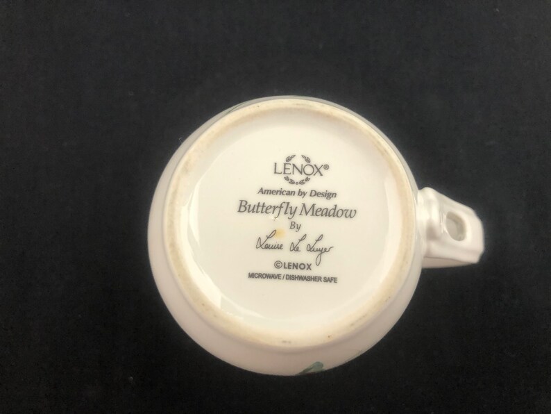 Lenox American By Design Coffee/Tea Mug Butterfly Meadow Etsy