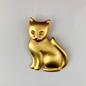Vintage Cat Pin/Brooch - Argonne Hall, LLC