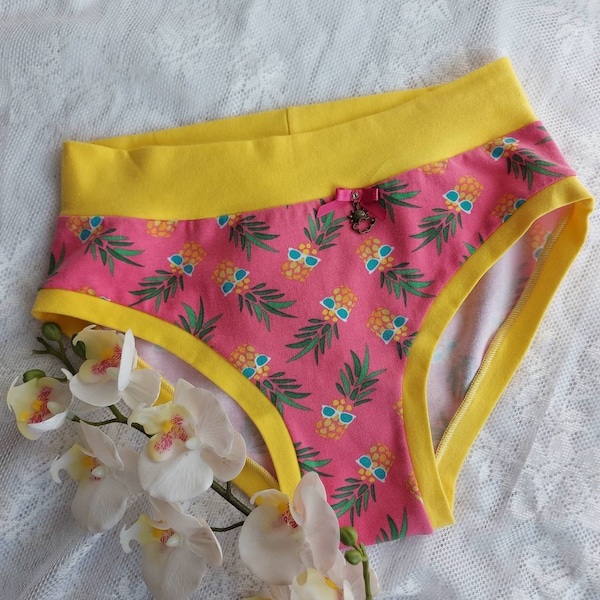 Piiiiiineapple, XS panty for woman