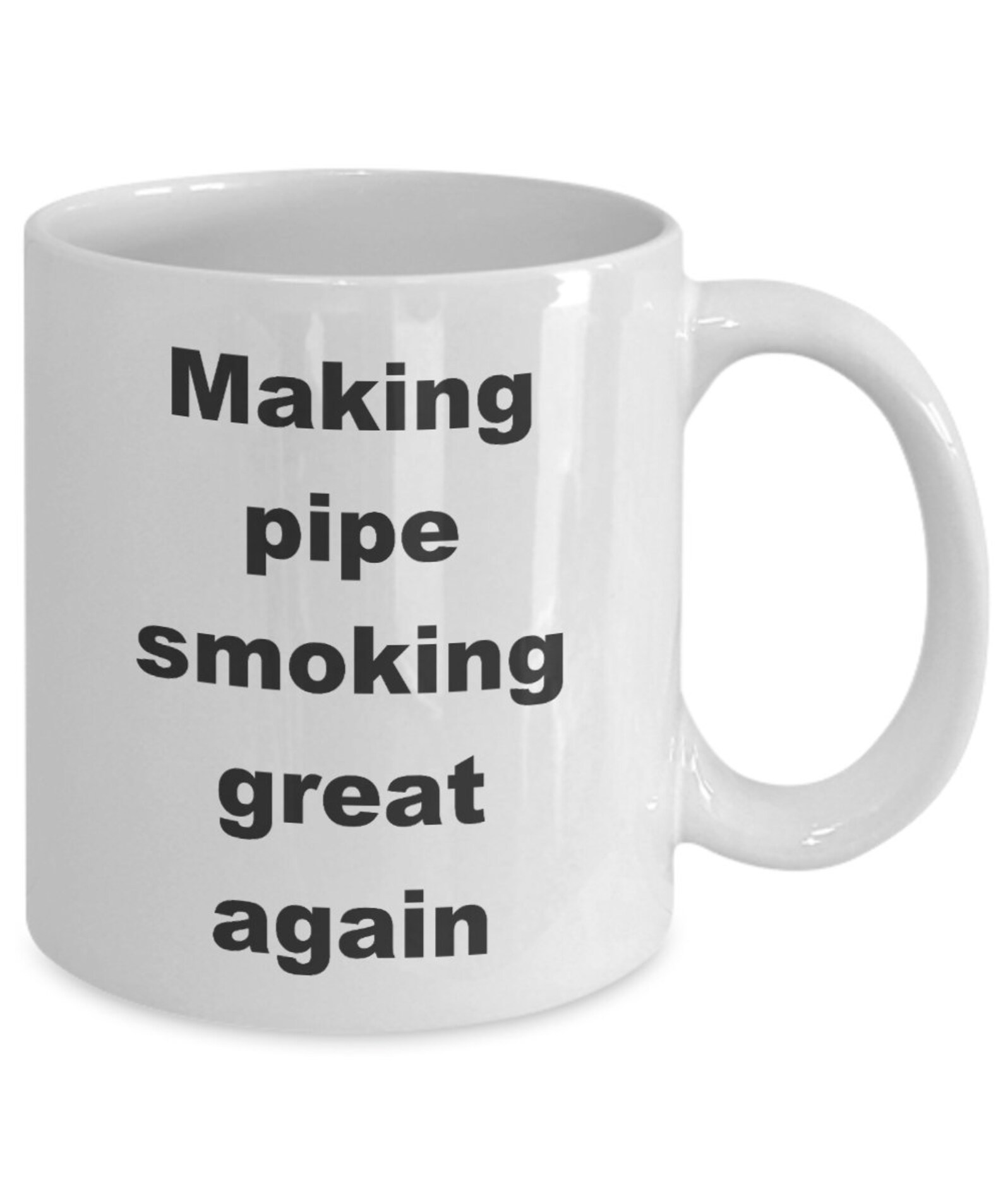 Funny pipe smoking mug pipe smoker gift pipe lover pipe Etsy