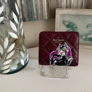Cómic pintado Catwoman Kate Spade Cartera