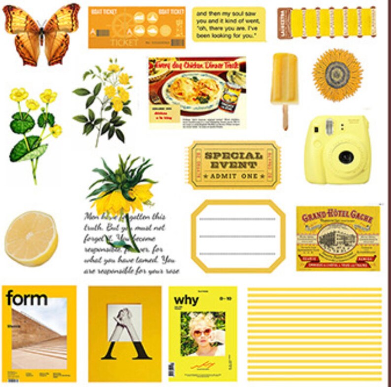 aesthetic stickers v3 bullet journal sticker pack custom