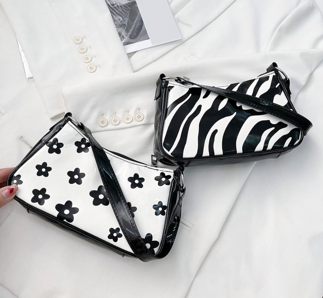 RETRO FLOWER PURSE Vintage Accessories Tote Bag Purse Y2k Etsy