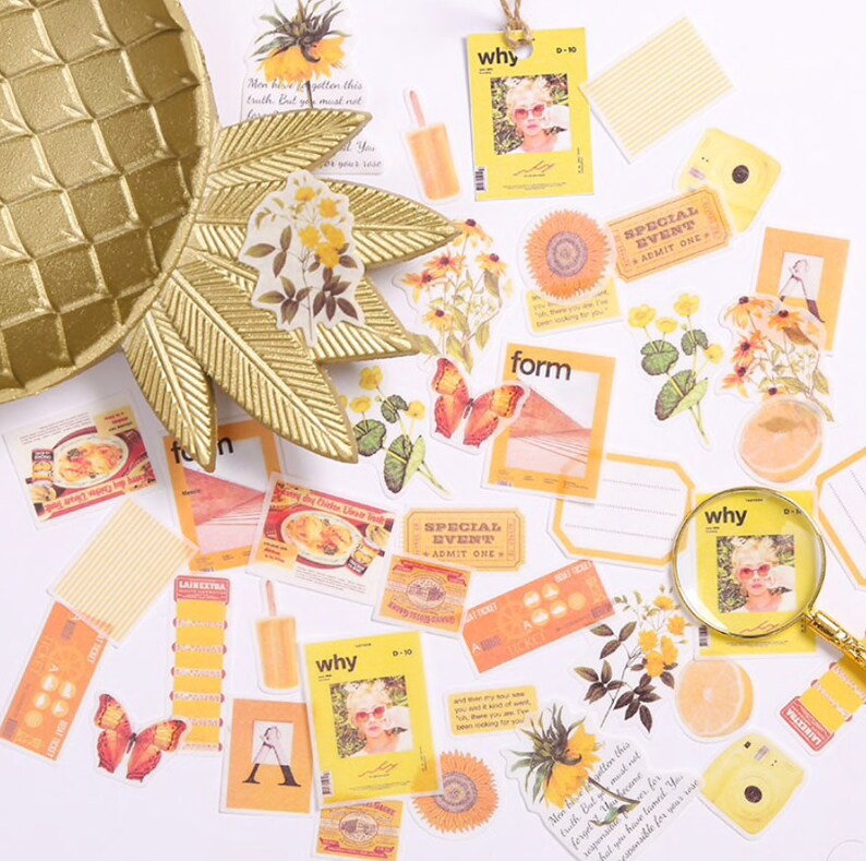 aesthetic stickers v3 bullet journal sticker pack custom