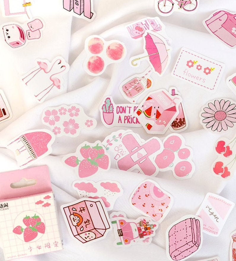 Download Kawaii Stickers Aesthetic Stickers Bullet Journal Sticker Etsy