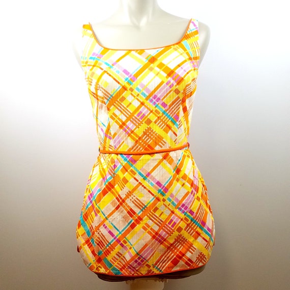 True Vintage 60's 70's Atkins One Piece Jumpsuit … - image 1