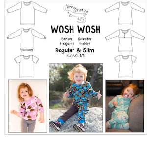 PDF Wosh Wosh genser sweater t-shirt