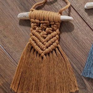 kraska yarn wall hanging boho decor decorative interior tapestry bedroom wall decor nursery room bohemian art décor