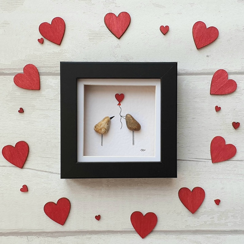 40th Ruby Wedding Anniversary Gift for Husband Pebble Art Etsy New