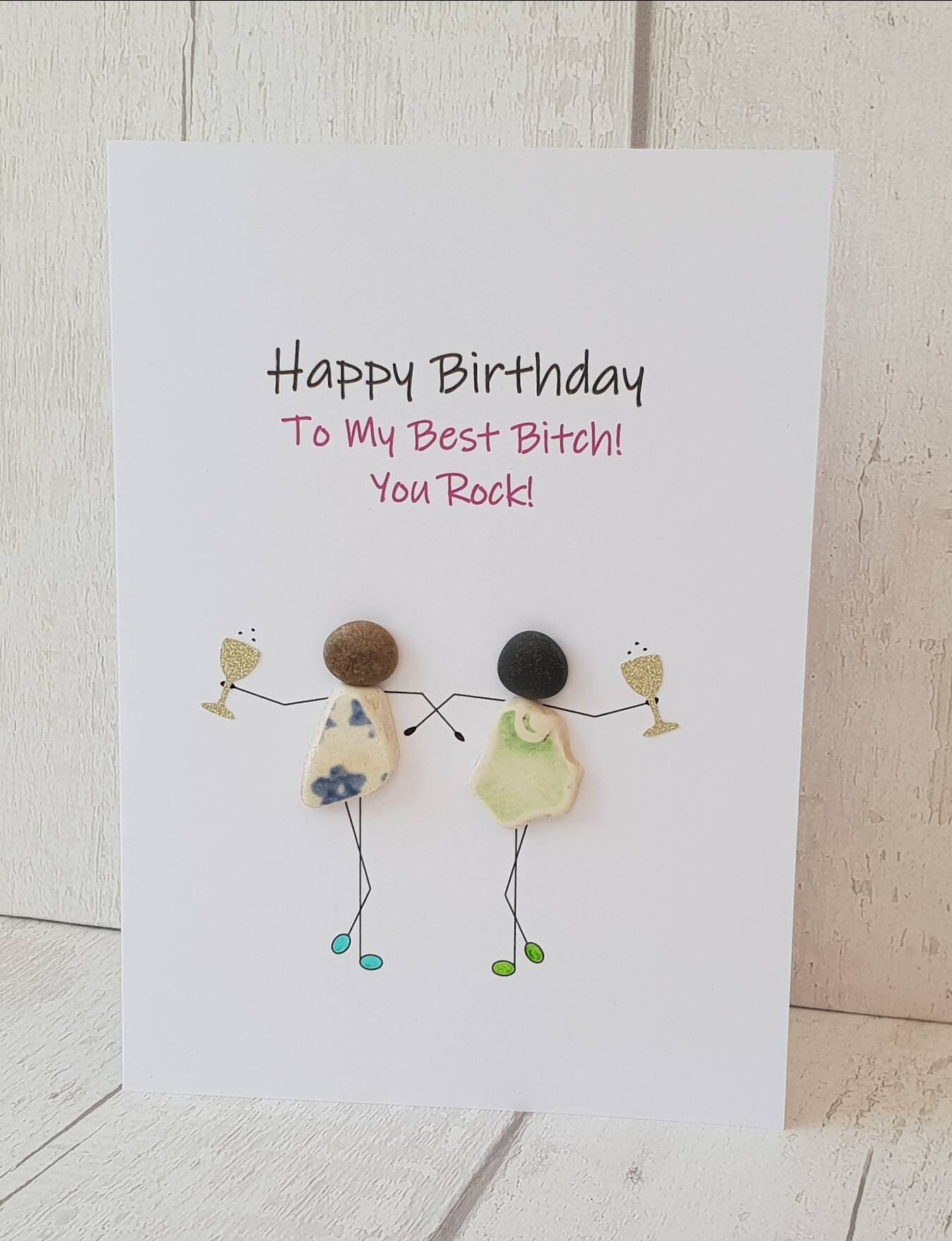 Best friend Birthday card Unique and funny card to My Best | Etsy