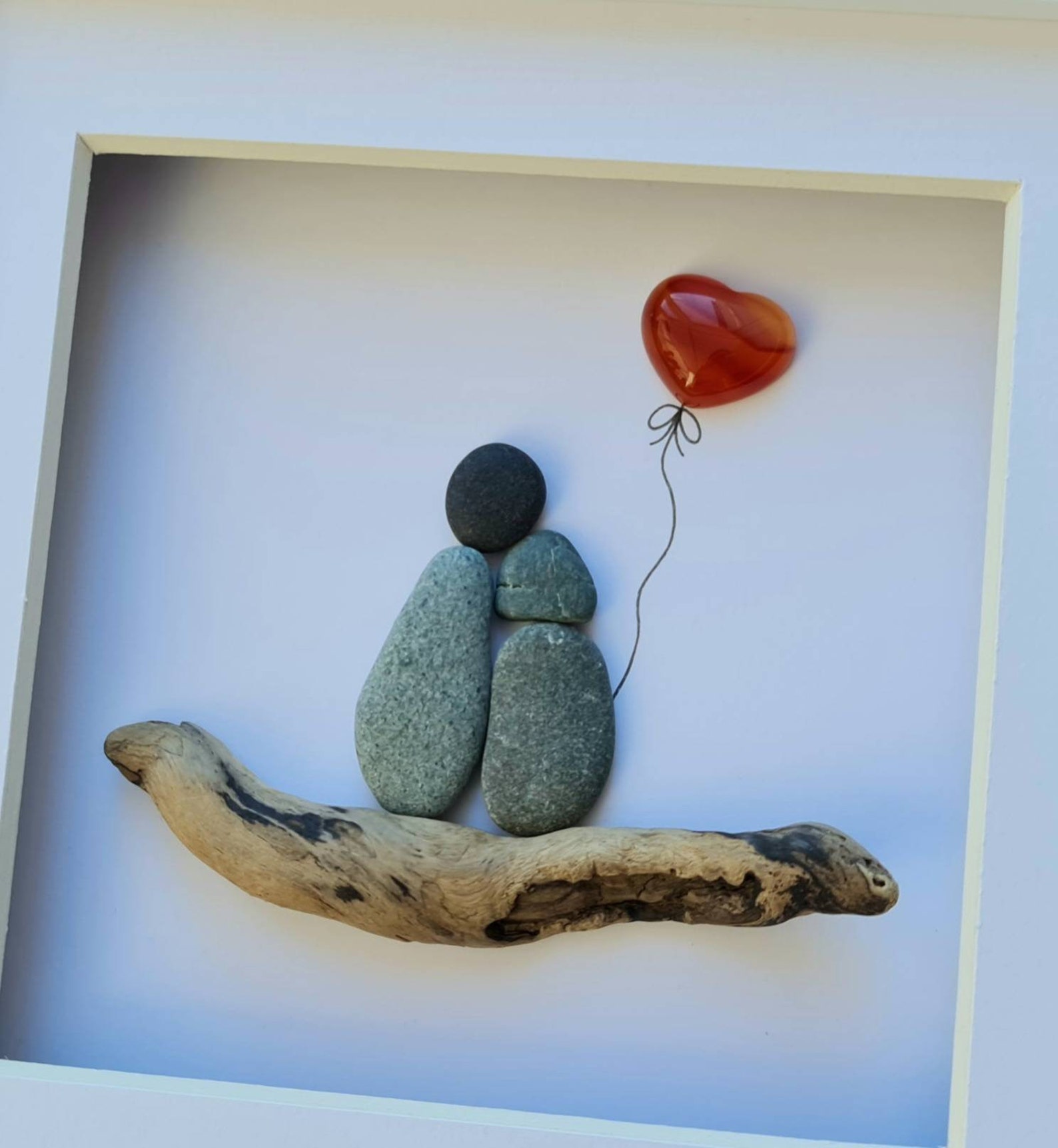 40th Ruby Wedding Anniversary Gift for Husband Pebble Art Etsy UK