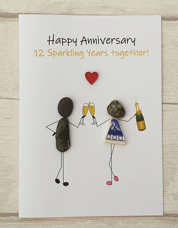 ruby anniversary handmade pebble art card Happy 40th Anniversary card for her unique funny card for him Anniversary Cards Greeting Cards ruby anniversary handmade pebble art card Happy 40th Anniversary card for her unique funny card for him Anniversary Cards Greeting Cards