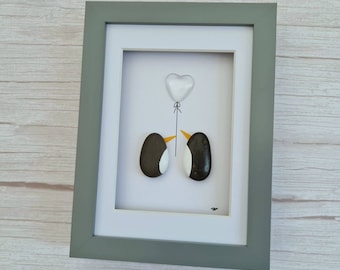 15-årsjubileumspresent i kristall till maken, födelsedagspresent till fru, pingvinkonst i sten, present till 3-årsjubileum i glas