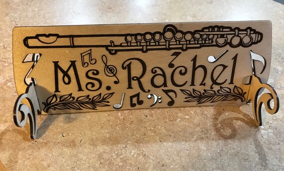 Personalized Wooden Desk Name Plate Customized Desk Name Etsy