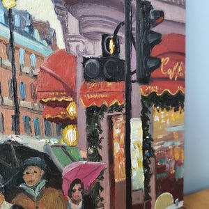 Londres, Shaftesbury Avenue, pintura al óleo imagen 7