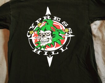 90's \" CYPRESS HILL \" ラップ Tシャツ L Official Cypress Hill DVX 90s Rap Tee Hip Hop Men's Big