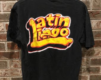 Vintage 90s Hip Hop Tee - Cypress Hill - Latin Lingo - RARE - Etsy