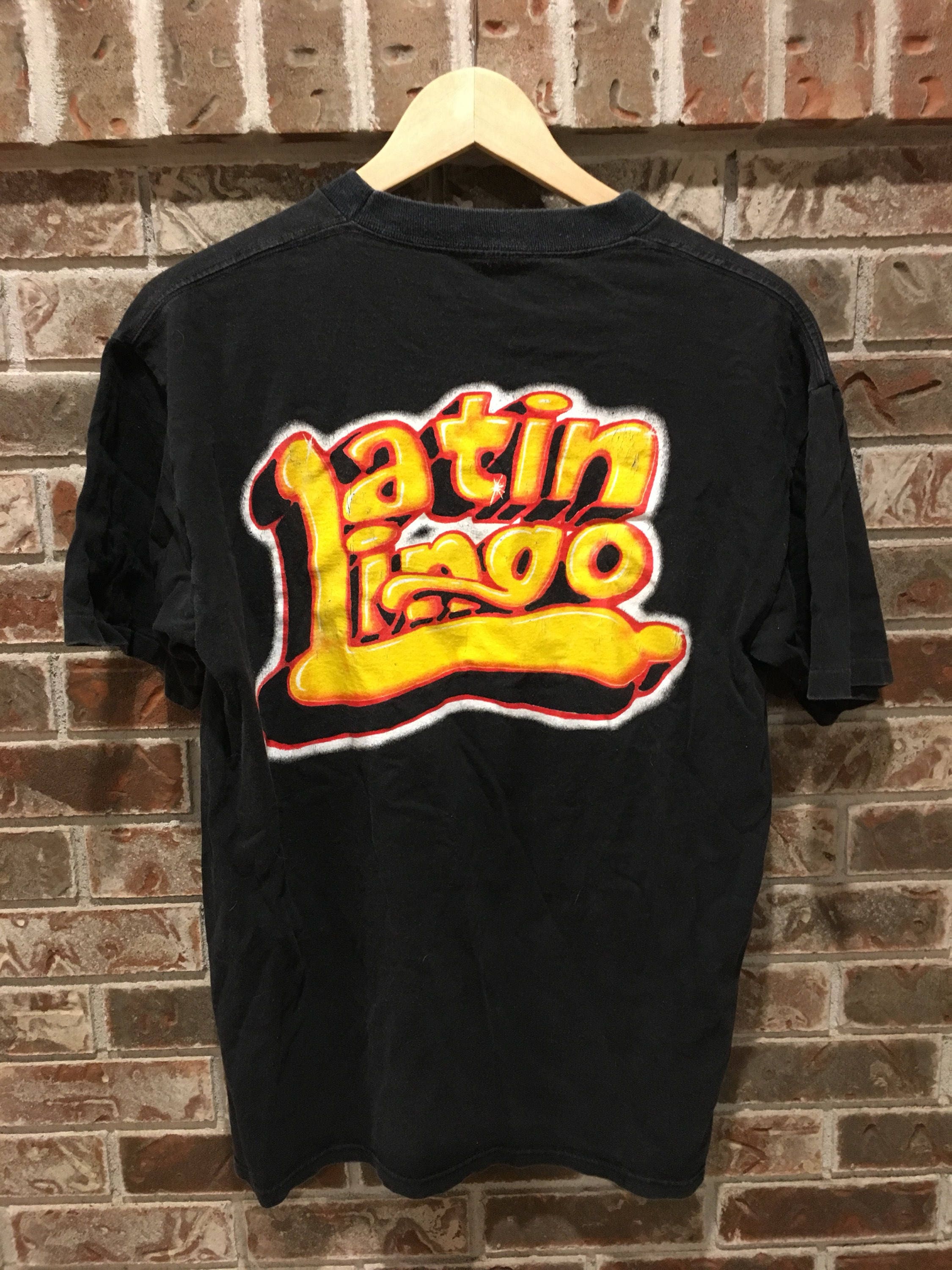 90's CYPRESS HILL/ LATIN LINGO ラップ Tシャツ Vintage 90s Hip Hop Tee - Cypress Hill - Latin Lingo - RARE