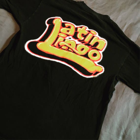 Vintage 90s Hip Hop Tee - Cypress Hill - Latin Lingo - RARE