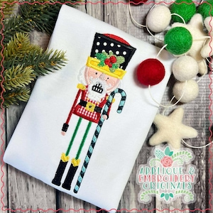 Applique & Embroidery Originals Digital Design 4086 Nutcracker Long Leg Applique Design embroidery Machine download