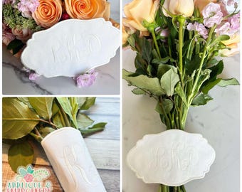 Floral Wrap Wedding Applique Design, In-The-Hoop Embroidery (Instant Download)
