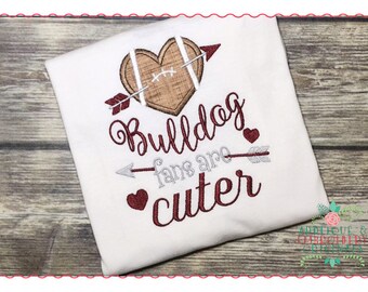 Applique and Embroidery Originals Digital Design - 521 Football Fans are Cuter ADD your own team name Applique Design, machine embroidery