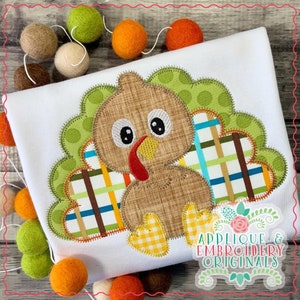 Applikation und Stickdatei Originale 2144 Türkei Einfache Junge Zick Zack Applikation Design für Stickmaschine sofort download
