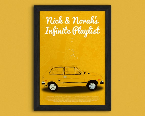 Nick and Norah's Infinite Playlist Movie Poster - Etsy