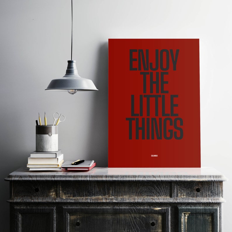 Enjoy the Little Things Zombieland Rule 32 Movie Quote | Etsy