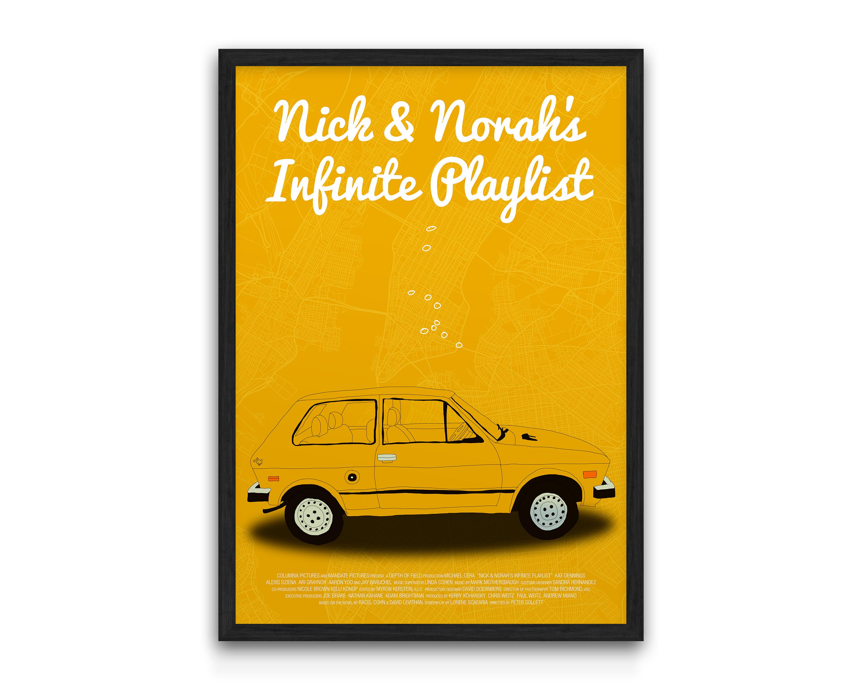 Nick and Norah's Infinite Playlist Movie Poster - Etsy