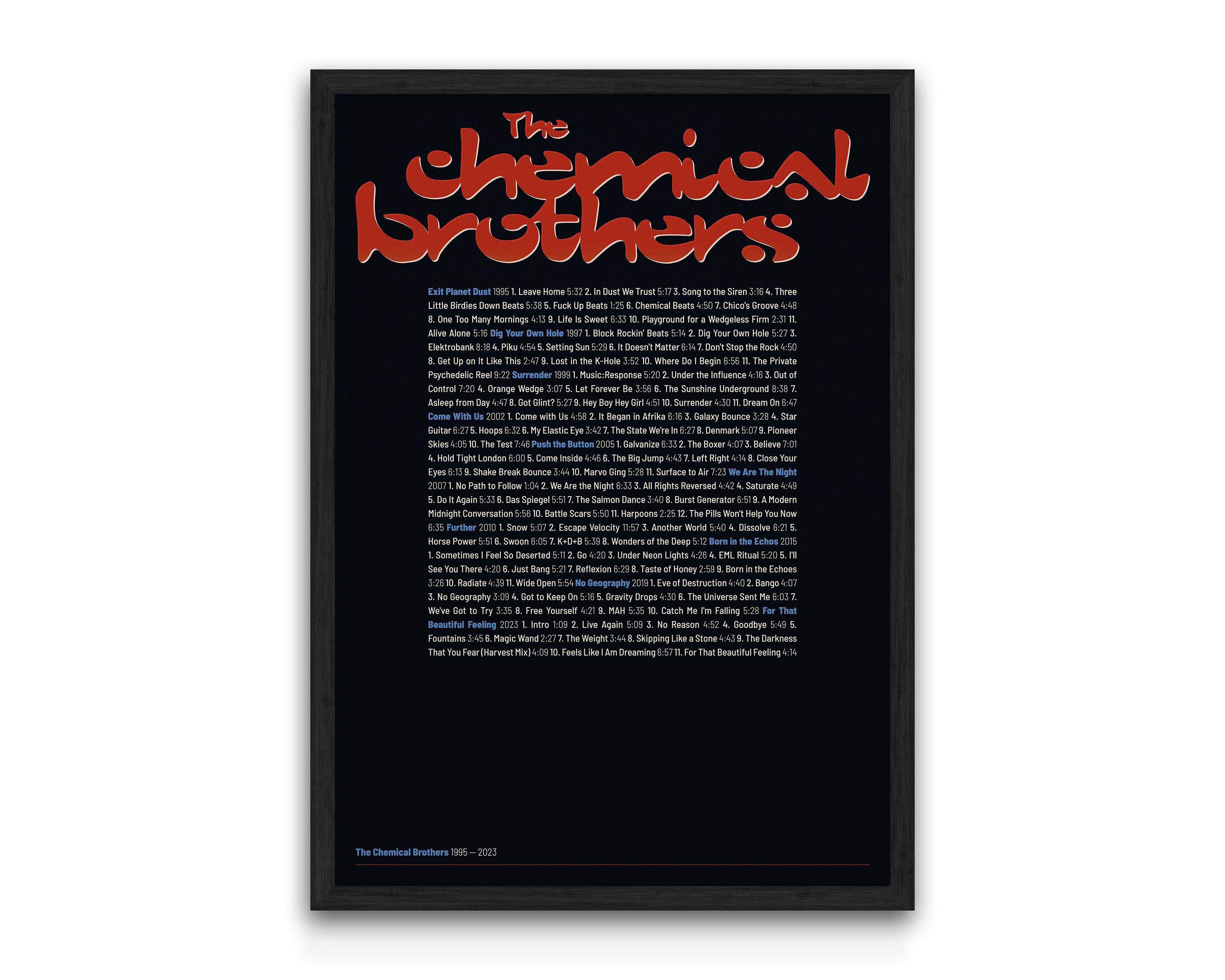 The Chemical Brothers Poster - Etsy UK