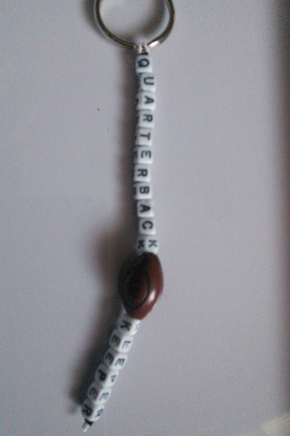 20 Barre Portachiavi Con Perline Multicolore - Base Metallo Per Creazione Gioielli E Accessori Fai Da Te - 2