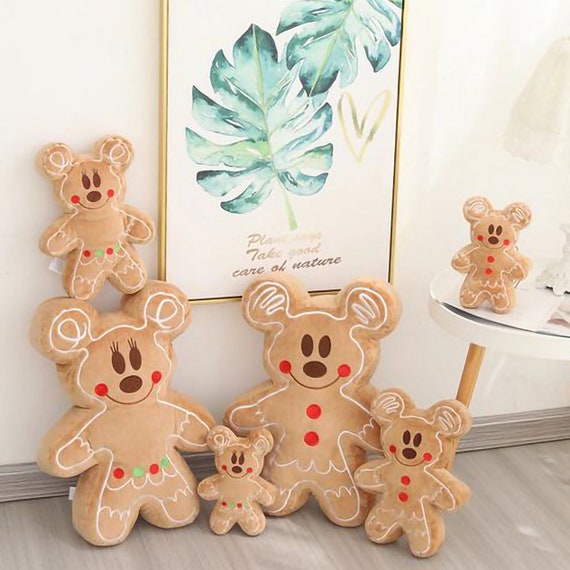 mickey gingerbread plush