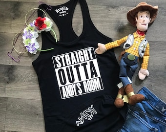 Straight Outta Andy's Room - Disney Toy Story Inspired Tank