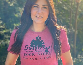 Sanderson Sisters Book Store / Camiseta inspirada en Hocus Pocus