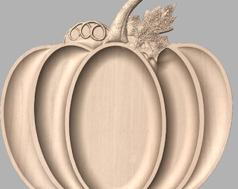 Halloween Candy Dishes - STL Files - CNC Carve - 3D Model